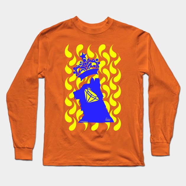 Diamond Mind Long Sleeve T-Shirt by killmonkies